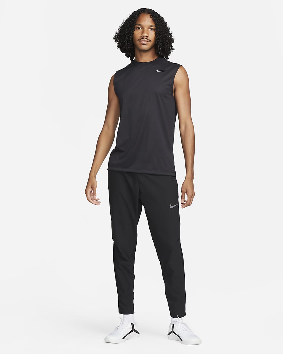 Nike Dri FIT Legend Men s Sleeveless Fitness T Shirt. Nike